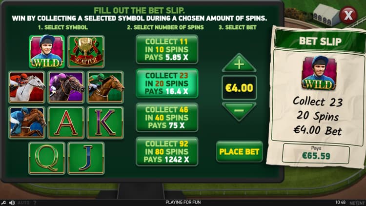Bet Slip image