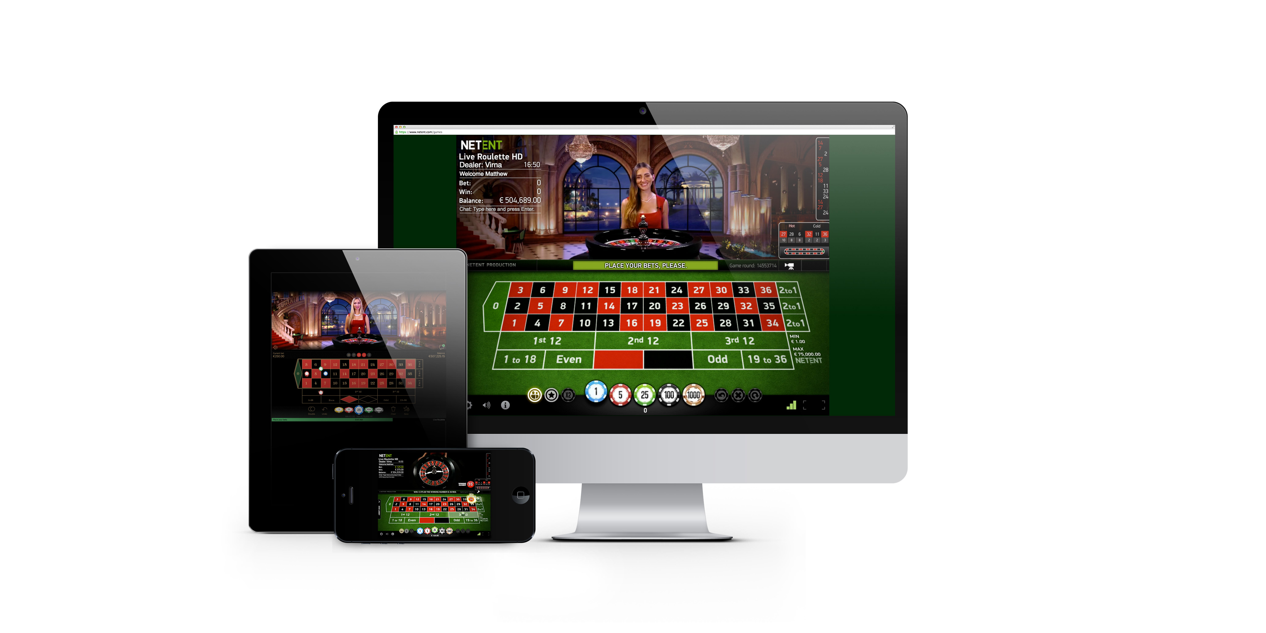 NetEnt Live VIP Roulette